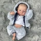 Кукла Реборн NPK девочка можна купать Пупс Reborn с одеждой и аксессуарами 45 см - изображение 1