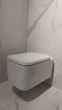 Набор - унитаз подвесной безободковый с крышкой и биде подвесное, Valdama, CAMEO (018), glossy white - изображение 3