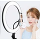 Кольцевая LED лампа Ring Light А380 40 см с держателем для телефона - изображение 2