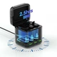 Зарядное устройство TELESIN для 3-х аккумуляторов GoPro HERO13 Black (без АКБ) (S0-BCG-10-TGP) - изображение 4