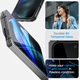 Защитное стекло Spigen Glas.tR EZ FIT 2-Pack для Google Pixel 9 Pro Fold Clear (AGL07873) - изображение 5