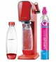 Сифон сатуратор карбонізатор для газування води SodaStream Art Червоний + 1 пляшка 1 л - зображення 1