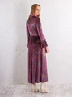 Сукня Bebe Plus 21983 S (31622S) Бордовий - зображення 2