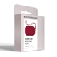 Силиконовый чехол для наушников Apple AirPods Pro 2 2022, Silicone Case with straps, бордовый, защитный кейс с ремешком, ультратонкий и легкий, полная защита, с подвеской, мягкий силикон, ArmorStandart (ARM68620) - изображение 3
