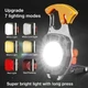 Ліхтарик Flashlight W5147 Type-C 400 mAh Black+Orange - зображення 10