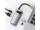 USB HUB Baseus Multifunctional Metal Gleam 4-in-1 (CAHUB-CY0G) - изображение 2
