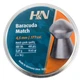 Кулі пневматичні H&N Baracuda Match, 4.52 мм , 0.69 г, 400 шт/уп - зображення 1
