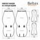 Накидки сидінь преміум класу велюр "Beltex" New York Сірий (grey) Повний комплект BX84200 - изображение 3