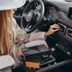 Ароматизатор воздуха в авто Aroma Car Lux Standart 2 корпуса+2 картриджа, красный с ароматом Black Opium by Yves Saint Laurent - изображение 2
