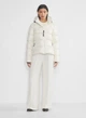 Женский пуховик Aritzia Super Puff SuperSnug Puff, белый (размер S) - изображение 1