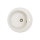 Кухонна мийка FABIA (WHITE QUARTZ) D510x180 - зображення 1