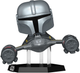 Figurka Funko Pop! Rider Deluxe Star Wars Mandalorian 9 The Mandalorian in N-1 Starfighter 11.6 cm (889698765497) - obraz 2