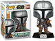 Figurka Funko Pop! Star Wars The Book of Boba Fett The Mandalorian With Pouch 9 cm (889698686549) - obraz 4