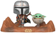 Zestaw figurek Funko Pop! Star Wars Mandalorian The Child and Mandalorian 2 szt (889698499309) - obraz 3