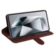 Класичний чохол-книжка Deexe Wallet Style для Samsung Galaxy S25 Ultra (S938) - Brown - зображення 3