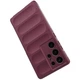Силиконовый (TPU) чехол Deexe Terra Case для Samsung Galaxy S25 Ultra (S938) - Wine Red - изображение 3