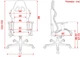 Кресло для геймеров DXRacer Racing OH/RV131/NR (чёрное/красные вставки) (61138) - изображение 5