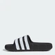 Мужские шлепанцы для пляжа Adidas Adilette 22 IF3670 47.5 (12UK) 30.5 см Cblack/Cblack/Ftwwht (4066764607189) - изображение 4