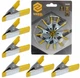 Струбцини Затискні 50 мм Набір 6 шт VOREL (38490) - зображення 1