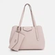 Сумка жіноча шоппер зі штучної шкіри + косметичка Guess Eco Brenton Girlfriend Satchel HWEVG839009-ALM Бежева (800070292849) - зображення 1