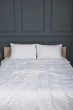 Простирадло білого кольору Family Linens 150х220 см (20-015 25) - зображення 4