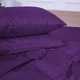 Простынь MirSon Mikrosatin Premium №19-3424 Sunset Purple однотонная 150х220 см (2200007237487) - изображение 8