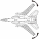 Конструктор Sluban G135417 Бойовий літак 404 елементи (5900949435992) - зображення 4