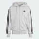 Толстовка на молнии мужская Adidas M 3S Ft Fz Hd JE6338 XL Светло-серая (4067901430769) - изображение 7