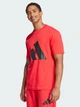 Футболка хлопковая длинная мужская Adidas M Bl Sj T JE8934 S Purrub/Black с принтом (4067905922833) - изображение 3