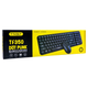 Клавиатура и мышь TWolf TF350 Black - беспроводные, черного цвета. - изображение 5