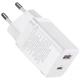 Мережевий зарядний пристрій Baseus Super Si Pro Quick Charger C+U 30W EU White - зображення 4
