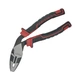 Плоскогубці 190 мм вигнуті Cr-Ni Blacken Polished 50% SAVE POWER 41184 Haisser - зображення 1