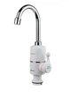 Кран-водонагреватель Aquatica NZ-6B112W тэновой проточный электрический NZ 3.0 кВт 0.4-5 бар для кухни гусак ухо на гайке белый (33-102-9797133) - изображение 1