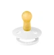 Соска пустушка розмір 2 (6 - 18 міс.) BIBS Colour Latex Round (кругла) – White - изображение 4