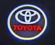 Світлодіодне підсвічування логотипу у двері автомобіля TOYOTA Штатна Led-підсвітка скляне лого (70013) - зображення 8
