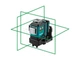 Нівелір лазерний акумуляторний Makita SK700GD (35 м, 3 площини, зелений, CXT, без акумулятора та зарядного пристрою) - зображення 2