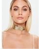 Широкий чокер-кольчуга «Liquid Metal» Honey Fashion Accessories золотистий (120296) - изображение 2