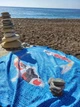 Полотенце из микрофибры для спорта и туризма 90х140 см EMMER Mosaic, L - изображение 5