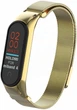Миланский Ремешок Milano Mesh Mi Band 4 / 3 Gold (09209-2A) - изображение 2