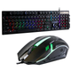 Геймерская клавиатура и мышь TWolf TF270 с черным корпусом и RGB подсветкой. - изображение 4