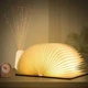 Світильник книга, нічник-книжка VHG Foldable Book Lamp Brown USB 1000 мА - зображення 6