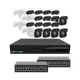 Комплект відеоспостереження на 16 камер GreenVision GV-IP-K-W88/16 5MP - зображення 1