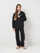 Подростковая теплая толстовка с капюшоном для девочки Nike K Nsw Club Flc Hd Fz Ls Lbr FD3004-011 146-156 см Черная (197600459861) - изображение 3