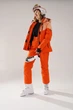 Гірськолижний костюм Brooklet Liliana Red orange/Melon orange жіночкий - 302303BLS-03 - S - изображение 11