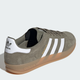 Мужские кеды низкие Adidas Gazelle Indoor JQ0174 44.5 (10UK) 28.5 см Olistr/Ftwwht/Goldmt (4067903189801) - изображение 4