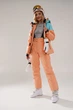 Куртка гірськолижна Brooklet Lili Melon orange/Baby blue жіноча - 202303BLJ-04 - S - изображение 11