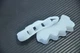 Силіконовий міжпальцевий коректор роздільник пальців Hallux Valgus White - изображение 5
