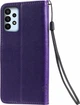 Чехол книжка Samsung Galaxy A23 A235 Кот и Дерево Violet (30482-2F) - изображение 2