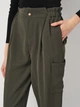 Брюки женские Zara 2195/928 36 Зеленые (02195928527369) - изображение 4