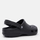 Подростковые кроксы-сабо для мальчика Crocs Jibbitz Classic 10001-001 36-37 (J4/M4/W6) Черные (841158002412) - изображение 4